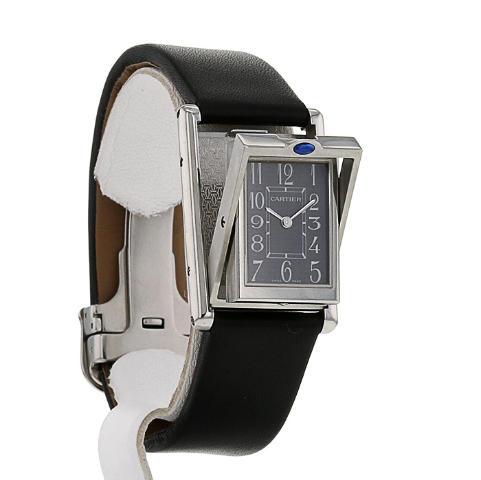 Orologio Da Polso Cartier Tank Basculante 337353 Collector Square