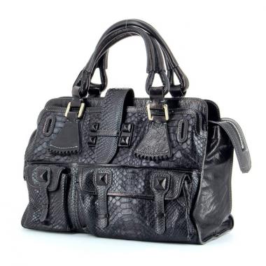 Chloé Elvire Édition Limitée Python Noir