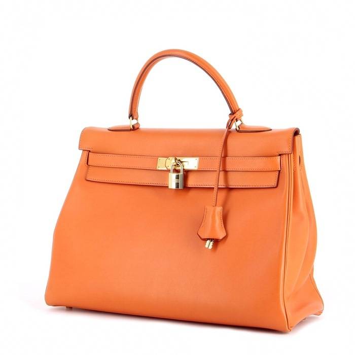 hermes kelly 35 orange