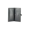 Hermès wallet in anthracite box leather - Detail D1 thumbnail