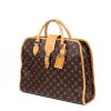 Bag in monogram canvas and natural leather - 00pp thumbnail