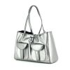 Renaud Pellegrino Metallics Bag in Silvered Leather - 00pp thumbnail