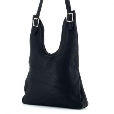 Bag in black leather