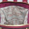 Borsa Louis Vuitton Editions Limitées in tela beige e struzzo rosa - Detail D3 thumbnail