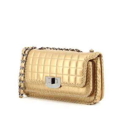 Chanel Pochette Ceinture clutch-belt in Black Quilted Grained