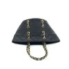 Chanel Mini Cabas Black Quilted Leather - 360 Back thumbnail