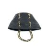 Chanel Mini Cabas Black Quilted Leather - 360 Front thumbnail