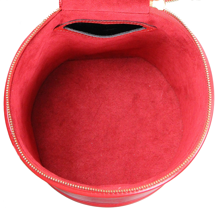Beauty Cannes in pelle Epi rossa - Detail D2