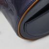 Handbag in blue monogram leather - Detail D4 thumbnail
