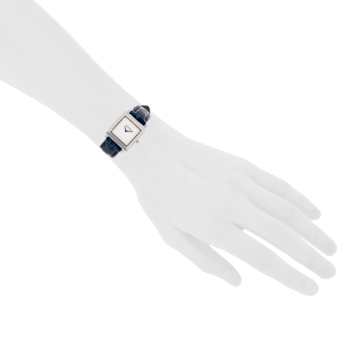 Boucheron Carrée in white gold - Detail D1