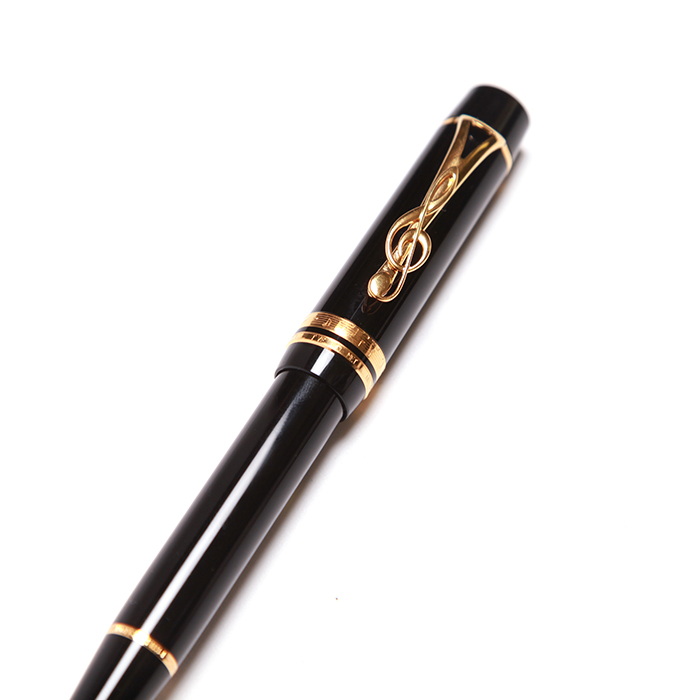 Stylo plume et son coffret, Montblanc, édition Meisterstück Leonard Bernstein, de 1996 - Detail D3