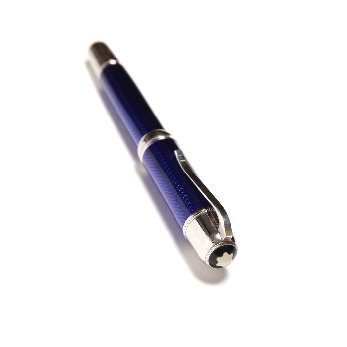 Fountain pen et his book-box, Montblanc, Jules Verne limited edition, 2003