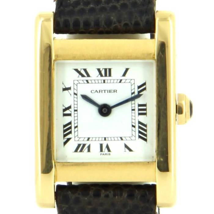 Cartier Tank Louis Cartier Wrist Watch 