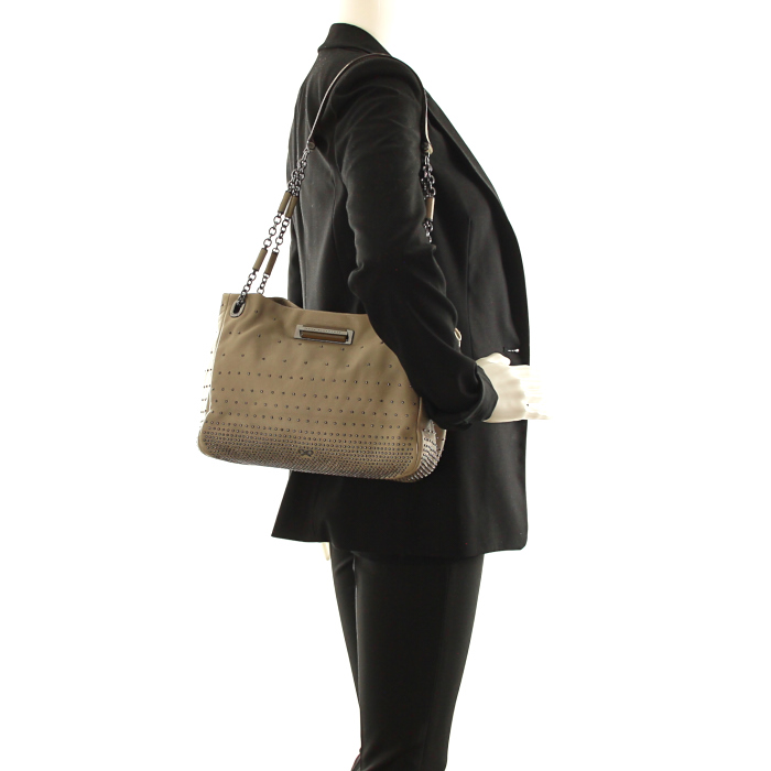 Anya Hindmarch Grey Leather - Detail D1