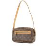 Shoulder bag in monogram canvas and natural leather - 00pp thumbnail