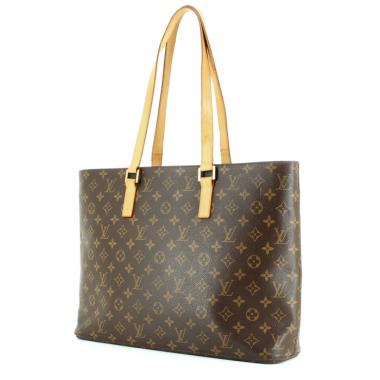 Louis Vuitton Cabas "Luco" Toile Monogram et Cuir Naturel