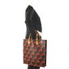 Louis Vuitton Shopping Bag Cherry in Monogram Canvas and Natural Leather - Detail D1 thumbnail