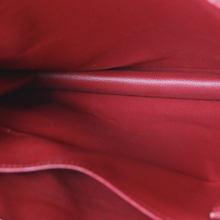 Louis Vuitton Sac Plat Cherry en Toile monogram et Cuir Naturel - Detail D2