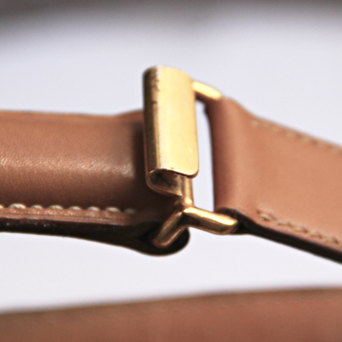 Sac à main en cuir gold - Detail D4