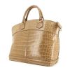 Louis Vuitton Lockit Bag in beige crocodile - 00pp thumbnail