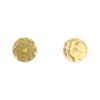 Dinh Van earings Pi Chinois in hammered yellow gold - 00pp thumbnail