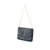 Chanel Pouch in black quilted leather - 00pp thumbnail