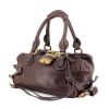 Borsa Paddington in pelle marrone cioccolato - 00pp thumbnail