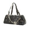 Handbag in black leather - 00pp thumbnail