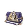 Dolce & Gabbana in beige python and purple crocodile - 00pp thumbnail