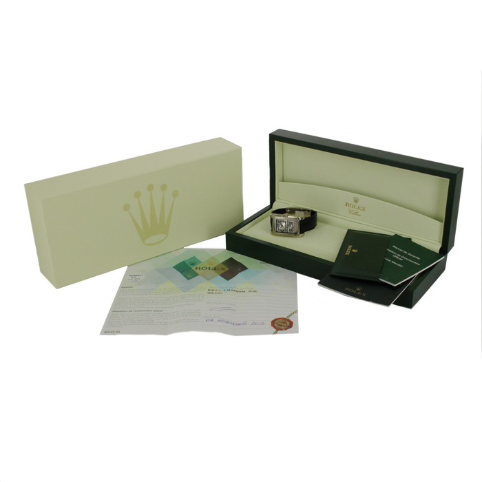 Rolex Prince Cellini watch in white gold Ref :  5443 Circa  2013