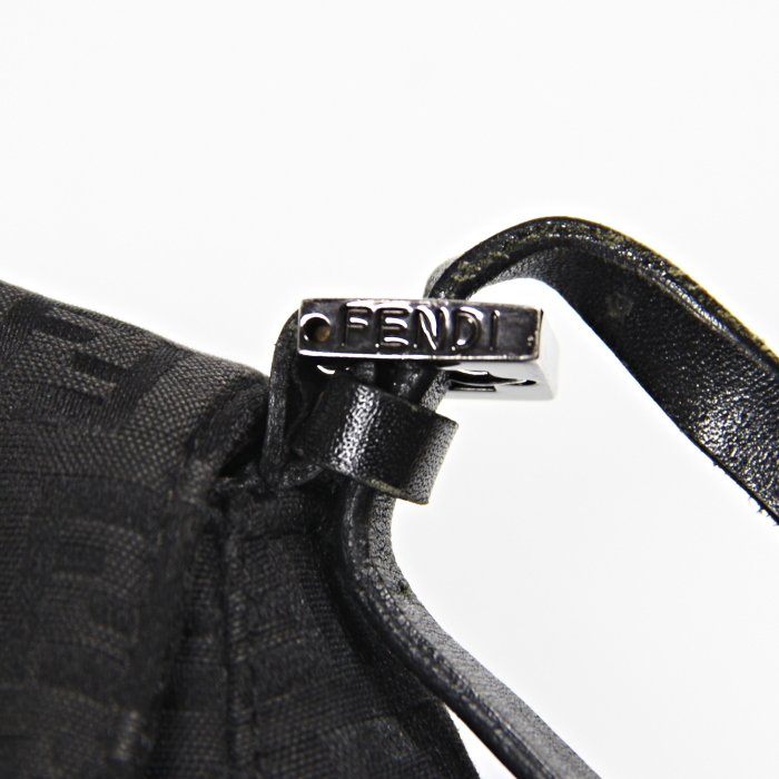 Big Mama handbag in monogram canvas and black leather - Detail D5