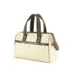 Louis Vuitton Josephine in beige monogram canvas and brown leather - 00pp thumbnail