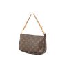 Louis Vuitton clutch bag in monogram canvas and natural leather - 00pp thumbnail