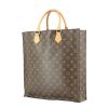 Louis Vuitton Sac plat in monogram canvas and natural leather - 00pp thumbnail