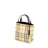 Burberry in Haymarket canvas and black leather - 00pp thumbnail