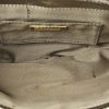 Fendi Compilation Handbag in golden brown, silver and gold tricolor leather and monogram canvas - Detail D2 thumbnail