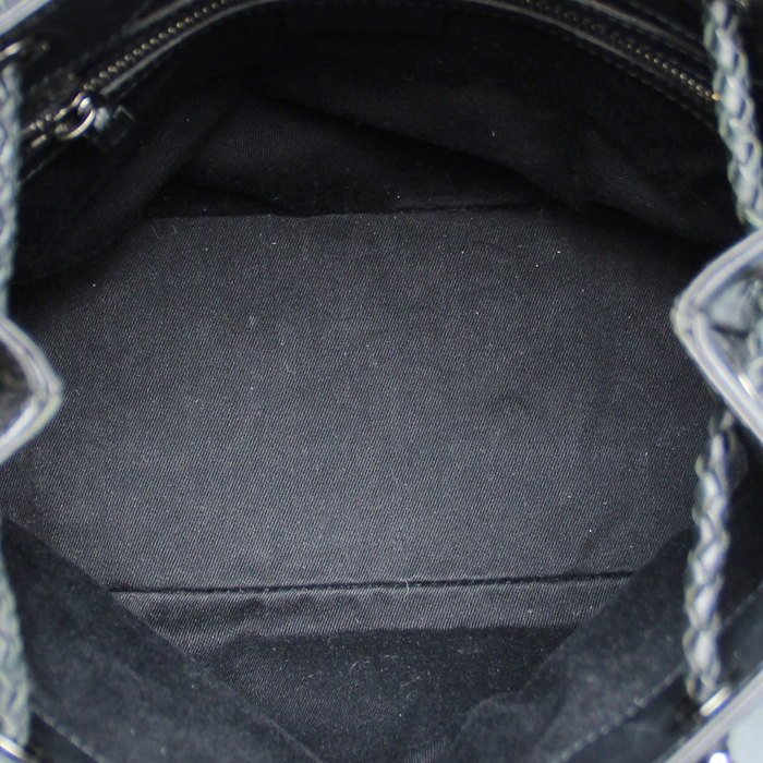 Gucci sac en toile monogram et cuir noir - Detail D2