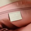 Bolso de mano en tela Monogram rosa y cuero blanco - Detail D5 thumbnail