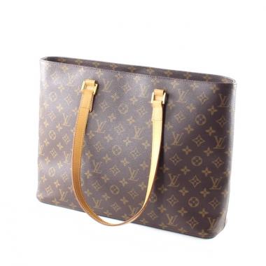 Louis Vuitton Luco en toile monogram et cuir naturel