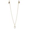 Cartier Trinity Long necklace in yellow gold,  pink gold and white gold - 00pp thumbnail