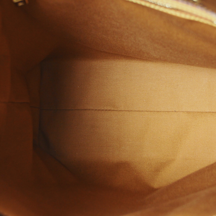 Bolso Reade en charol Monogram bronce - Detail D2