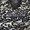 Handbag in monogram denim canvas and black leather - Detail D3 thumbnail