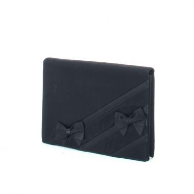 Valentino Garavani sac de soirée en satin noir