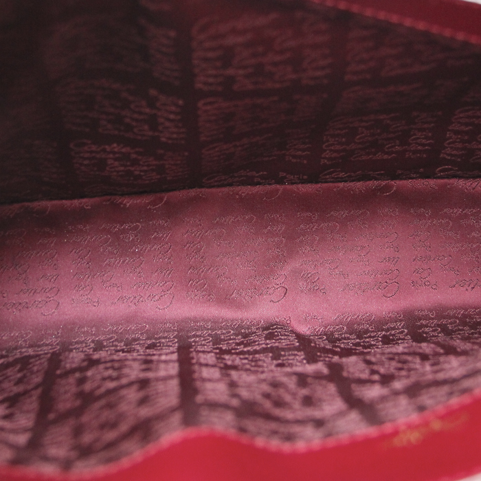 Borsa in pelle bordeaux - Detail D2