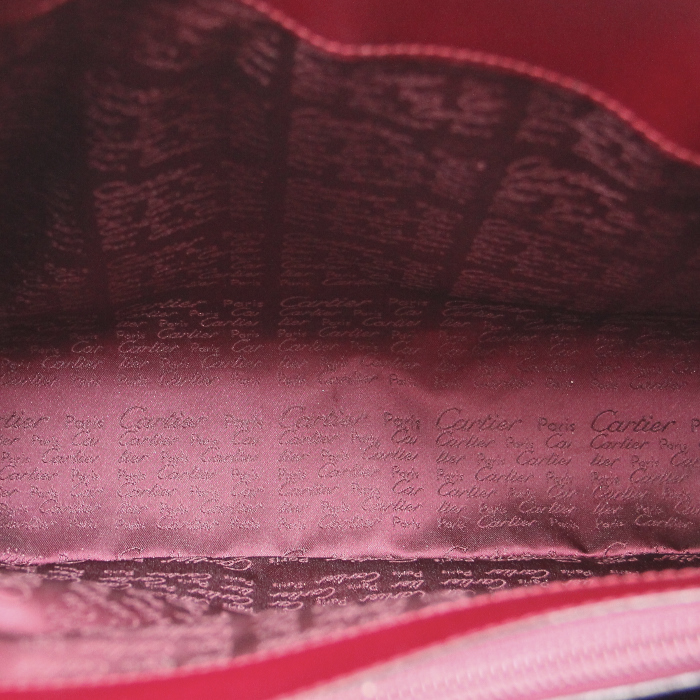 Borsa in pelle bordeaux - Detail D3