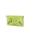 Wallet in apple green leather - 00pp thumbnail