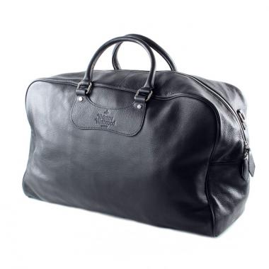 Vivienne Westwood sac de voyage en cuir noir