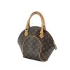 Louis Vuitton Ellipse small model Bag in monogram leather and natural canvas - 00pp thumbnail