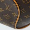 Louis Vuitton Ellipse small model Bag in monogram leather and natural canvas - Detail D4 thumbnail