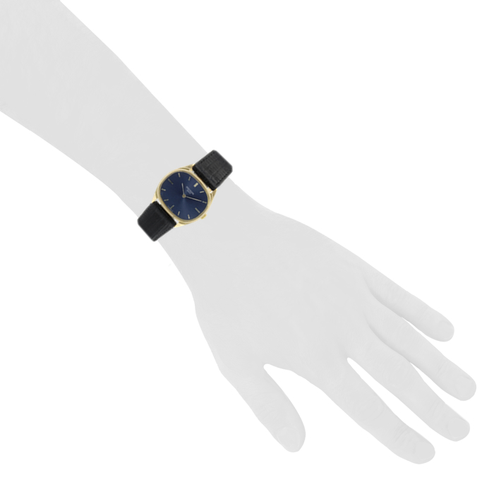 Reloj de pulsera para mujer de oro amarillo 18k